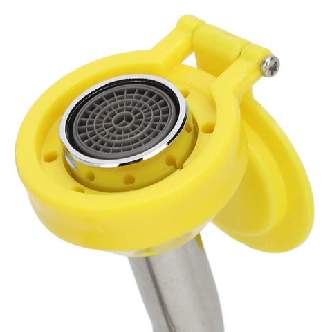 Emergency Eye Wash Station Faucet Mounted And Wall Mounted Portable Eyewash Unit with Aerated Spray first aid station nozzle