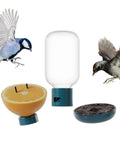 3 In 1 Bird Nutrition Kit With Water Fountain, Fruit Spike And Jelly Tray Feeder For Outdoor Bird Watching, Durable