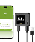 WiFi Fridge Thermometer With Freezer Alarm, Digital Temp Sensor, Email And App Alerts, Remote App Monitor for Kitchen Use