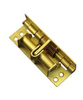 Gold hinge from Two Pack Hidden Self Closing Door Hinges With Spring Loaded Action for seamless quiet door closing.