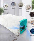 Dust Bags Replacement For Samsung VCA-ADB95 BESPOKE Jet Cordless Stick Vacuum 8 Pack trapping dust, pollen, and dirt