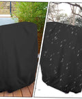 Garden Furniture Cover for Outdoor Table and Chairs, Weather Resistant Protective Shield for Patio in rain and snow.