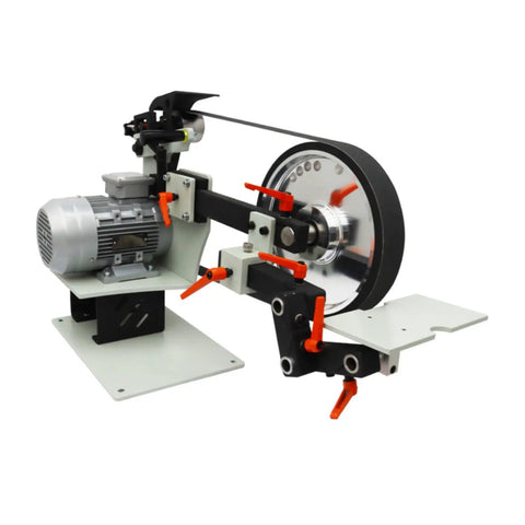 Badass Heavy Duty Belt Sander And Metal Polisher With 72 By 2 Inch Wide Belt and reinforced base, featuring a powerful motor design.