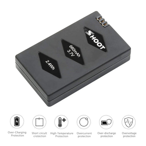 Replacement Battery Kit Three Pack 660mAh For Parrot MiniDrone Jumping Sumo Swing Mambo Rolling Spider with safety features