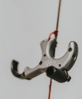 Exit Pro Release Grey With Hand Polished 440C Stainless Hook, Patented Star Drive System, multiple arm positions, finger extensions