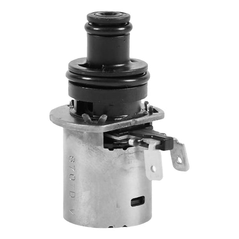 TR580 TR690 Transmission Torque Converter Lock Up Solenoid Refurbished Replacement, black and silver plug-in valve
