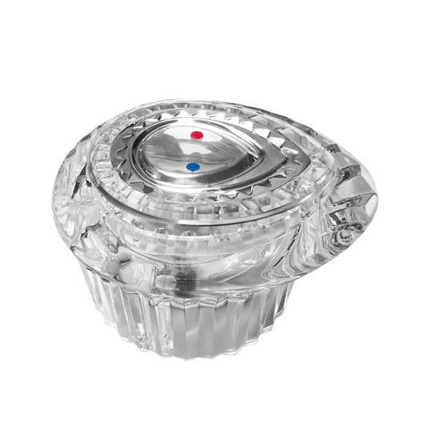 Posi-Temp One Handle Tub And Shower Knob Replacement Kit With White And Chrome Insert For 1222 And 1222B Cartridges Super Easy Install Durable
