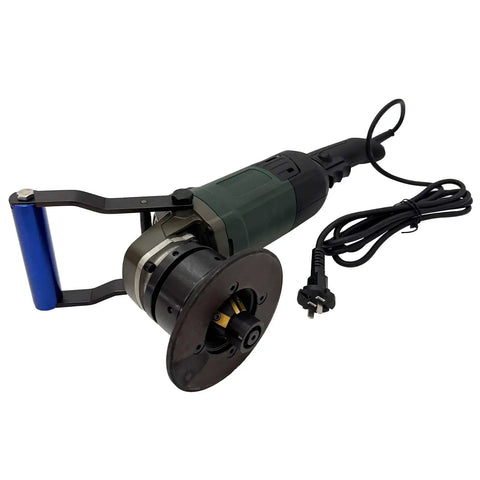 High Performance Electric Plate Beveling Machine For Steel Chamfering And Edge Finishing 1.8kw Portable tool with blue handle