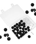 Hands On Molecular Model Kit For Chemistry Education Classroom Science Teaching Tool Build Realistic Molecular Structures Ideal For Lab Display Student Learning And Demonstrations in a storage case with black ball connectors