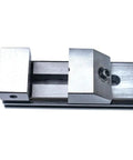 Top view of Heavy Duty Milling Vise For CNC Milling And Grinding With Quick Adjust Jaw Width And Precision Clamping Reliable Tool Accessory
