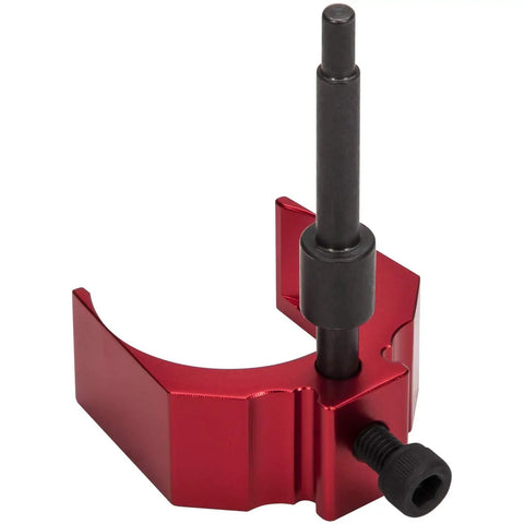 Red part of Injector Sleeve Remover And Installer Kit With Height Tool And Engine Barring Socket For CAT Caterpillar 3406E C15 C16