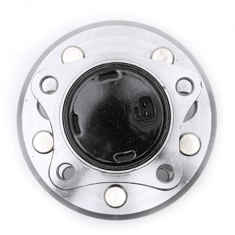 Top view of beefed-up rear left wheel bearing hub assembly for Toyota Camry 2002-2011 4 wheel ABS Avalon 2005-2012