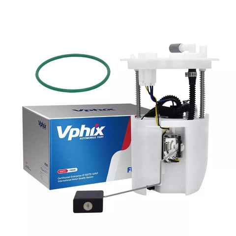 Front view of FWD Fuel Pump Module Assembly For Ford Fusion Mercury Milan Lincoln Zephyr MKZ And Mazda 6 with included components