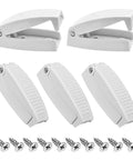5 Piece RV Door Holder Kit With Sturdy Spring Clip And Mounting Screws, Keeps Storage Doors Open During Loading And Unloading