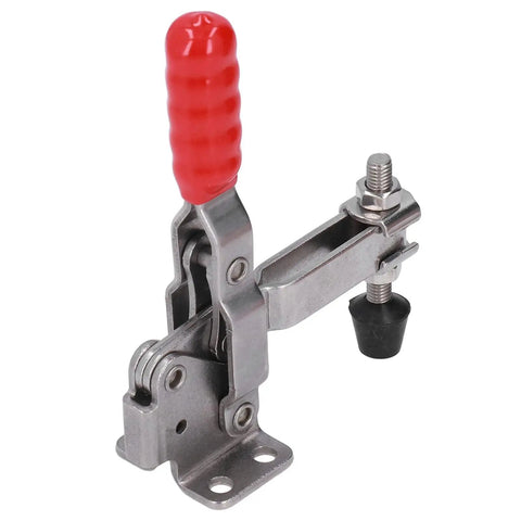 Heavy Duty Stainless Steel Toggle Clamp With Plastic Handle, 227Kg Clamping Force, Adjustable Opening For Mechanical Equipment