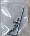 Top Shelf Graphic Card Blower Shroud Conversion Kit For Server Gpu Boards Includes Heavy Duty Steel Screws And Hex Driver for assembly.