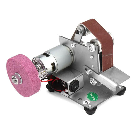 Top Shelf 3 Inch Bench Grinding Wheel And Polishing Disc For Knife Sharpener Drill Bit Grinder Metal Alloy Edge Polisher Premium Surface Carving Stone For Daily Shop Jobs And Custom Builds mounted on a small motorized grinder.