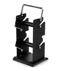 Dual Solder Dispenser Reel With Adjustable Roll Holder, Pro Grade Heavy Duty Spool Feeder For Welding, all-metal stand without spools