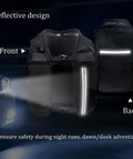 Hydration Chest Pack Dope For Trail Cycling And Racing Water Bladder Bag with reflective design for night safety.