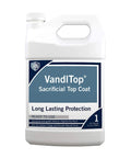 VG-7101 VandlTop Sacrificial Graffiti Barrier Protective Coating In Clear Finish, 1 Gallon Slick Shield That Covers Up To 200 Sq Ft, Anti Graffiti Coating For Concrete, Stucco, EIFS, Brick, Wood, Metal, Plastic And Painted Surfaces. One-gallon jug