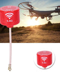 Beefy 5.8GHz 3dBi LHCP And RHCP UFL Antenna For FPV Drones And Video Transmitters High Gain Directional 5.8GHz Band Link Red