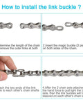 Beefed Up Bike Chain Tool Kit With Reinforced Breaker, Spare Pin And Hook, Link Pliers And Chain Checker installation steps