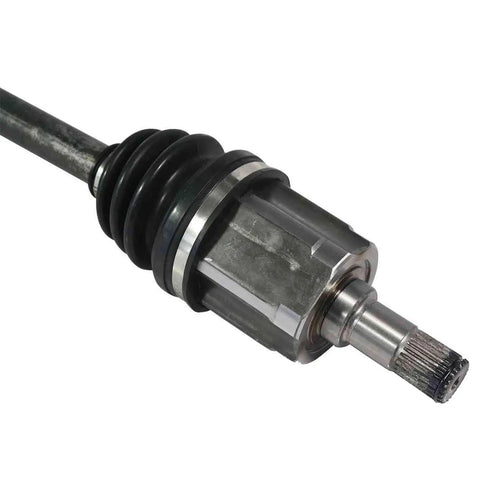 Honda Civic Front Left CV Axle Shaft Replacement For 2022 2023 2024 2.0L L4 Automatic CVT LX Or Sport Driver Side Assembly CV Joint Direct Fit Front Left Replacement CV Axle For Easy Install And Reliable Performance, black steel axle shaft
