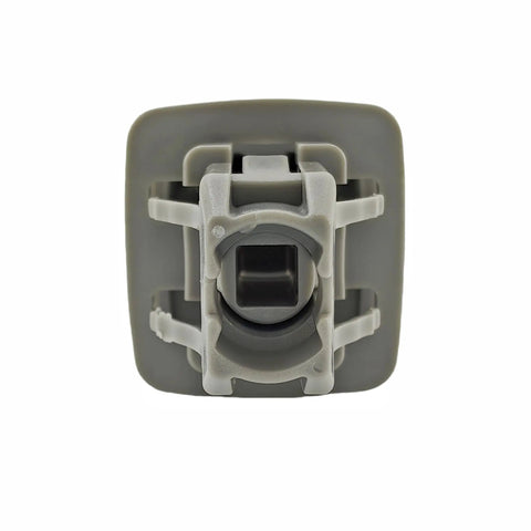 Front view of Two Pack Sun Visor Bracket Clips Holder For Toyota Camry Corolla Highlander RAV4 And More OE Grade Durable Sun Visor Retainer In Gray