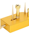 Alloy Small Size Watch Balance Stand Hairspring Support Pro Grade Tool for Movement Calibration and Inspection in gold alloy