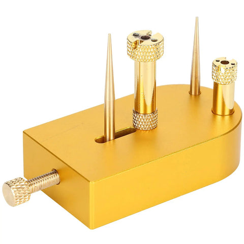 Alloy Small Size Watch Balance Stand Hairspring Support Pro Grade Tool for Movement Calibration and Inspection in gold alloy
