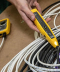 Wire Tracer Tone Generator and Probe Kit for Ethernet Telephone Coax Video and Data Cables RJ45 RJ11 in use on cables