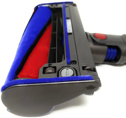 Soft Roller Cleaner Head For V6 Stick Vacuums For Hard Floor Cleaning Sucks Up Fine Dust And Large Debris In One Pass Easy To Install