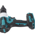 Brushless Electric Riveter With Anti Slip Handle LED Light Automatic Rivet Nut Machine Kit Featuring 3 Riveter Heads And Pro Grade Adjustable Speed With Forward Reverse Switch, side view