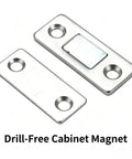 Magnetic Cabinet Catch No Drill Adhesive Ultra Thin Invisible Mount for a quick tool free upgrade on cabinets and doors perfect for renters