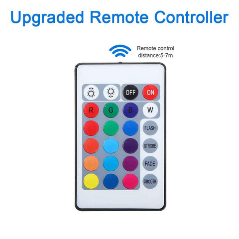 Upgraded remote for Powerful 200W RGB LED Flood Light With IR Remote Dimmable Color Changing Wall Washer For Outdoor Use 16 Colors