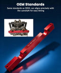 BMW Timing Vanos Camshaft Locking Tool Kit for N51 N52 N53 N54 N55 S55 Engines with Case shown with OEM standards