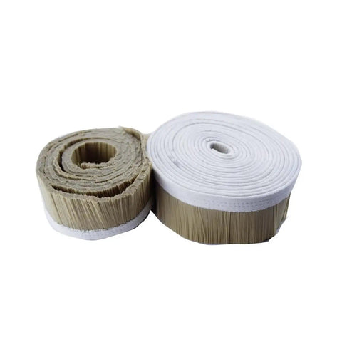 Rock Solid 70mm And 100mm Spindle Cover Brush Vacuum Collector For CNC Router Dust Shield and Chip Guard, flexible bristle rolls.