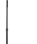 LED Floor Lamp With Adjustable Height And Stepless Dimming, Modern Reading Light, Retractable Pole, Minimalist Black Standing Lamp