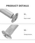 Kickass 100 Piece M6 Connector Bolts With Matching Nuts Built Tough Hardware For Wood Cabinets Shelving Workbenches Quick DIY Setup Nailed It Every Time Pro Gear You Will Love close-up of M6 connector bolts showing easy installation and strong structure details.