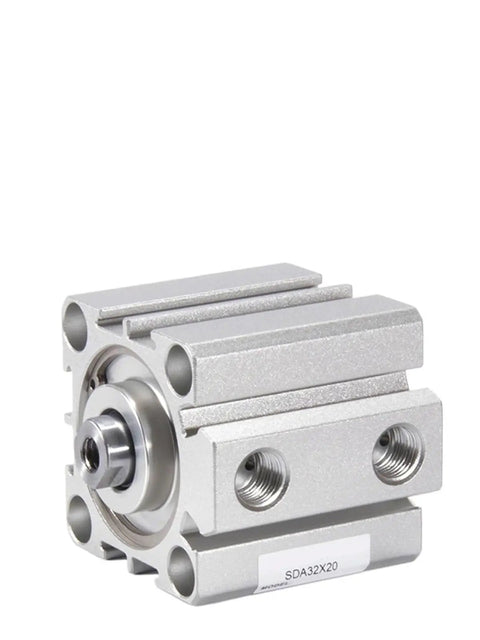 Premium Sda Series Pneumatic Compact Air Cylinder 80mm Bore 50mm Stroke Built Tough For Kickass Durability And Slick Action Perfect For Heavy Duty Automated Machines And Fast Shop Projects Daily