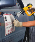 Using Heat Gun With LCD Display And Accessory Kit For DIY Projects, Adjustable Temperature In 50 Degree Increments on car decal