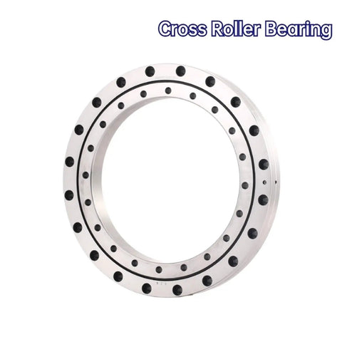 XSU080318 Cross Roller Bearing For CNC Machine Tool Turntable 280X355X25.4 Rotary Industrial Joint Precision Swivel Unit Super Tough, silver rings with holes