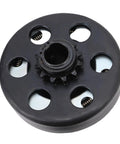 Beefy Go Kart Clutch 12 Tooth 3/4 Inch Bore Steel Replacement For 2-6.5 HP Engines close-up view