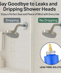 Dripping and non-dripping shower heads with PBR 40 Faucet Cartridge Replacement Compatible With La Torre Cascade Nobili.