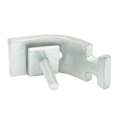 Metal mounting bracket with bolt for Prowinch heavy-duty flat cable C-track festoon kit