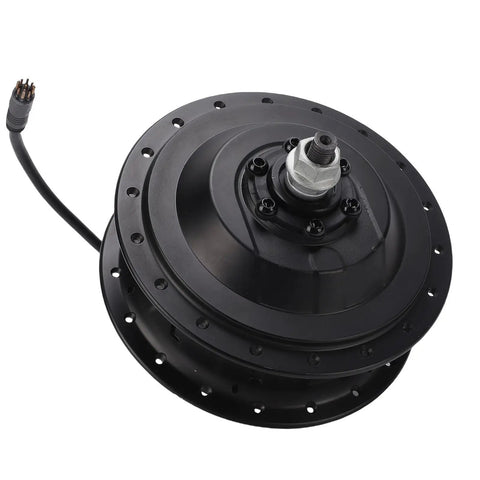 500W Front Drive Brushless Hub Motor For Electric Bikes 100mm Aluminum Alloy Hub Fits 16 To 28 Inch Wheels 700C Waterproof