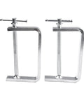Rock Solid Alloy Steel C Clamps For Wood And Plastic Tighten With Confidence And Keep Projects On Track Easy Compact Portable Clamp Set