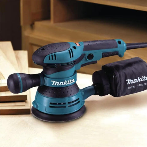 5 Inch Random Orbital Sander With 3.0 Amp Motor, Variable Speed From 4,000 To 12,000 OPM, Ergonomic Rubberized Palm Grip