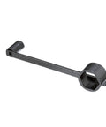 Beefy Bravo III Prop Wrench For MerCruiser fits both prop nuts, heavy-duty powder-coated steel tool shown on white background.