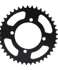 41 Tooth Rear Sprocket Black Steel For 420 Chain Compatibility Beefy Gear For Electric Bicycles Motorcycles Beach Vehicles 170mm Diameter 76mm Bore Delivers Precise Power Transfer And Smooth Acceleration